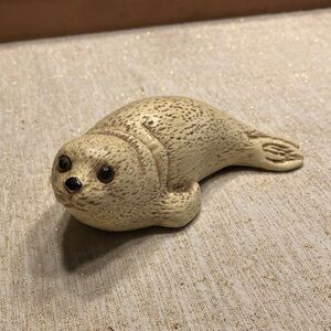 Adorable Seal Pup Figurine  5”